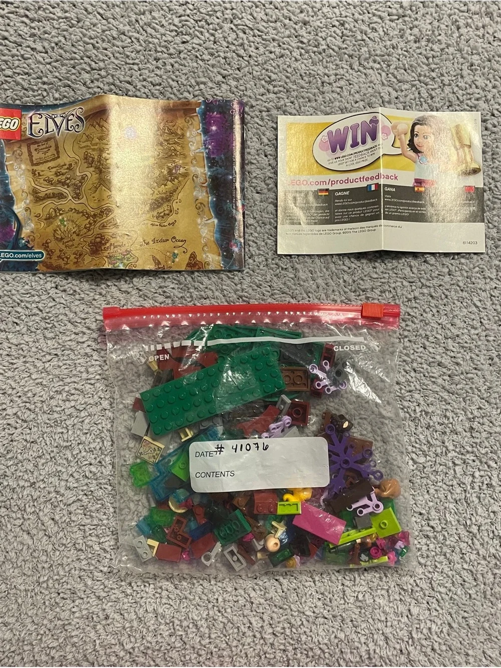 LEGO Elves 41076 Farran and the Crystal Hollow